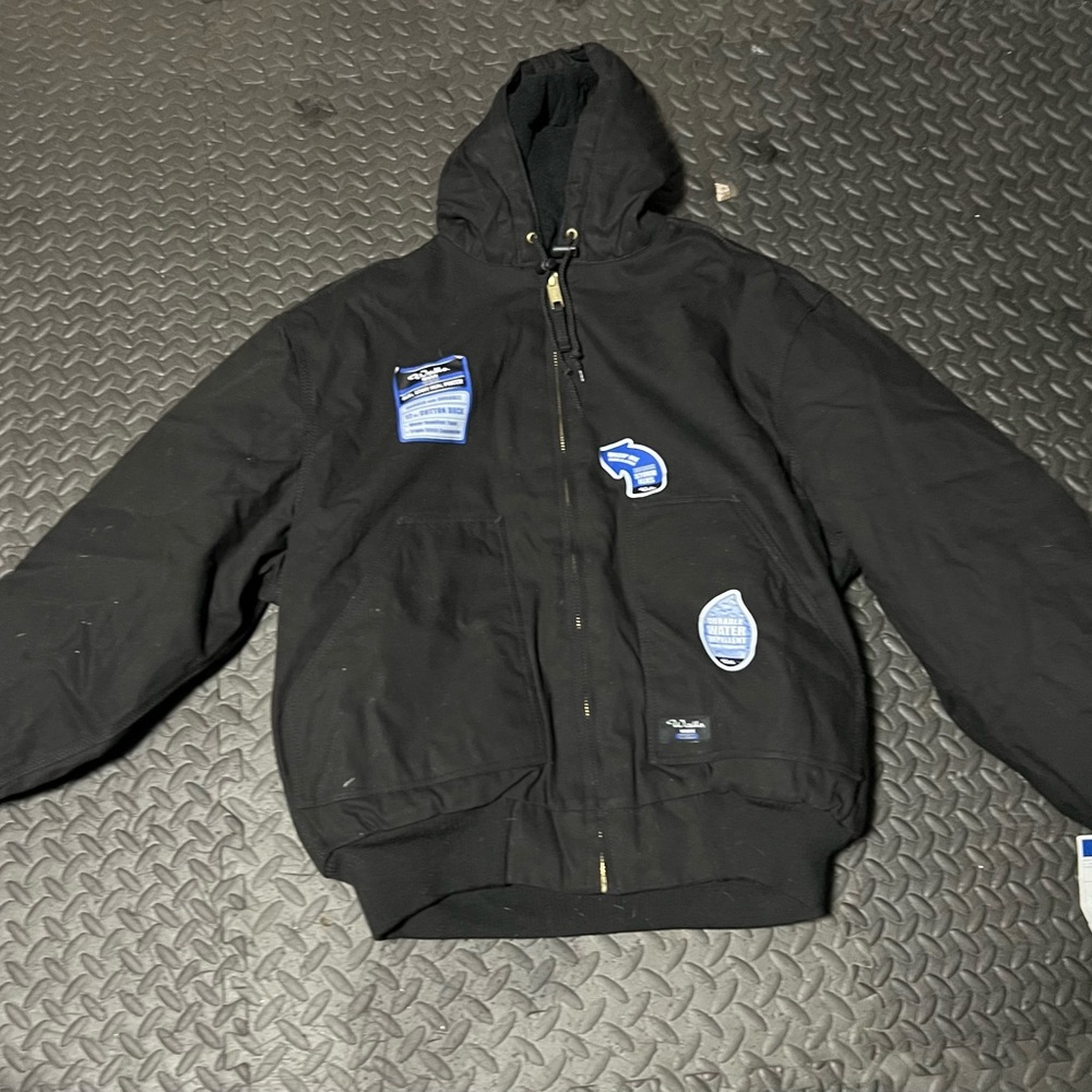 Walls Black Performance Jacket with Hood